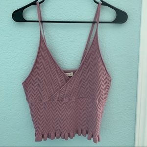 Women’s purple tank top